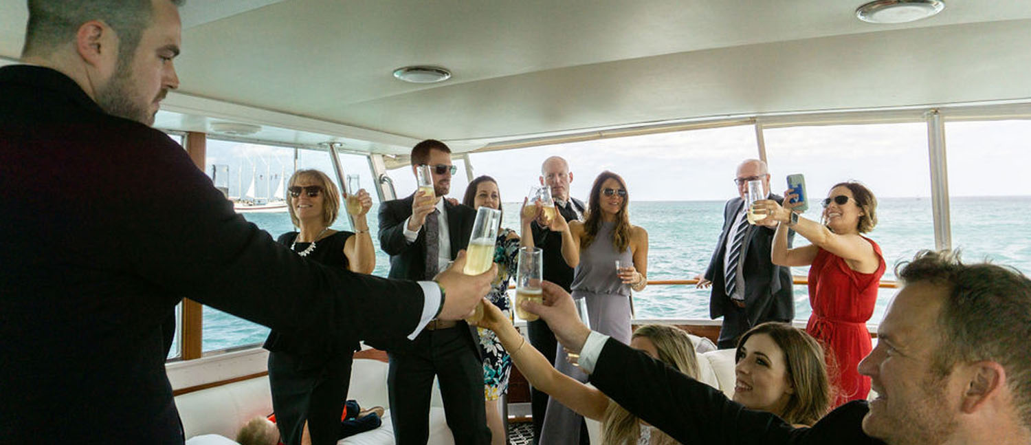 Chicago yacht cruises for wedding receptions