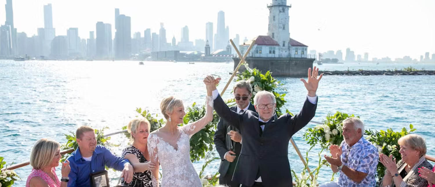 Chicago yacht rentals for weddings